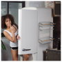 Holmios Organisateur d'objets avec aimant pour électroménager, Blanc