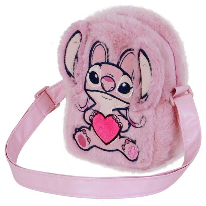 Karactermania Sac à bandoulière Angel Lilo & Stitch en peluche rose