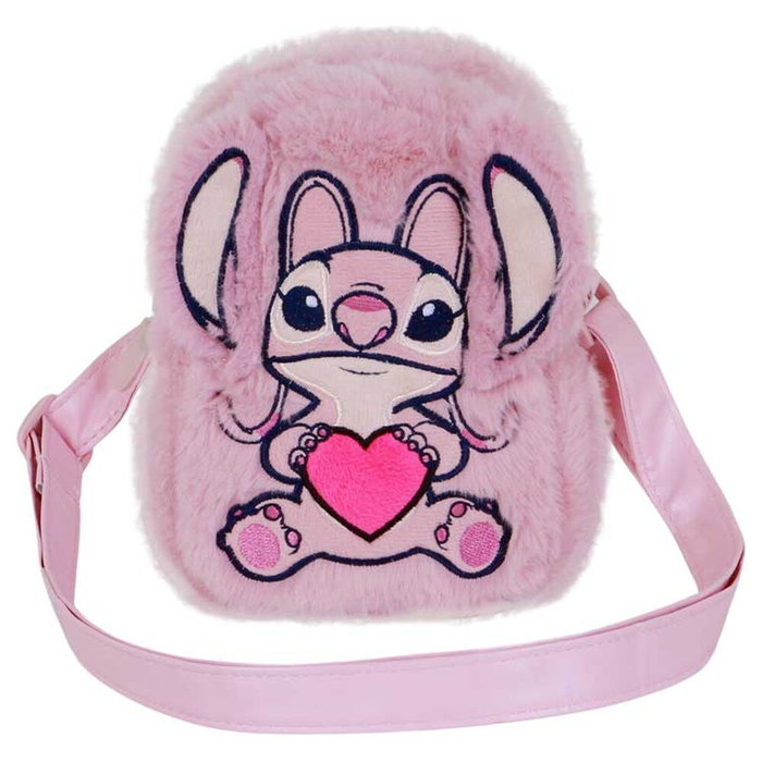 Karactermania Sac à bandoulière Angel Lilo & Stitch en peluche rose