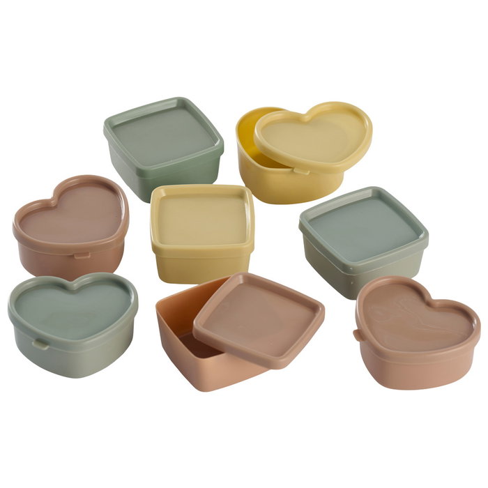 Day Jeu de 8 boîtes carrées et en forme de cœur Day Jeu de 8 boîtes carrées et en forme de cœur