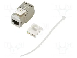 GOOBAY Module RJ45 Keystone Cat 6a Argent