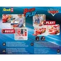 Revell Build & Play - Voiture à construire Cars Flash McQueen avec sons et lumières - Kit de construction 19 pièces - Jouet pour enfant dès 4 ans