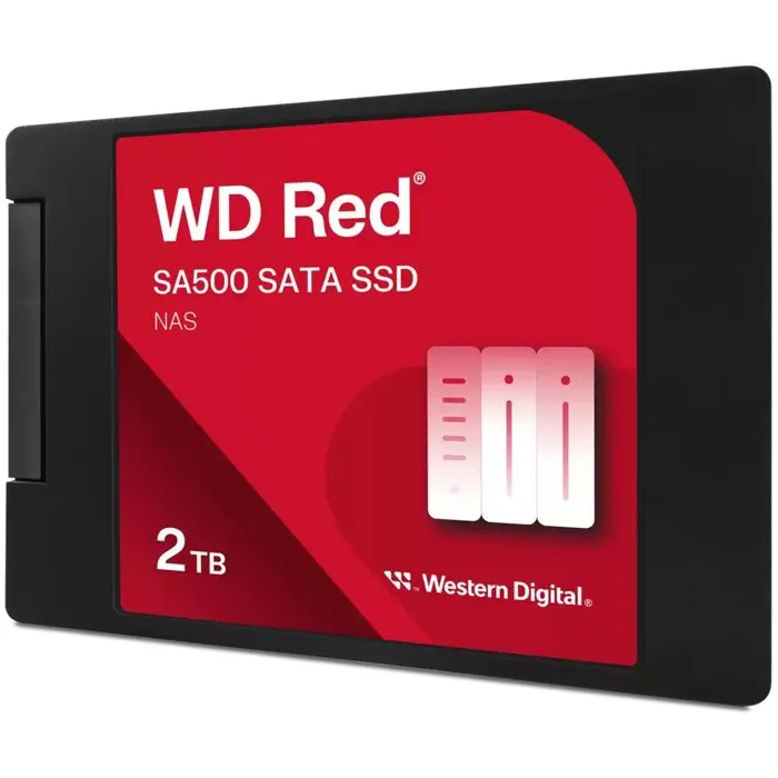 Western Digital Red SA500 WDS200T2R0A 2 To 2,5 pouces SATA Western Digital Red SA500 WDS200T2R0A 2 To 2,5 pouces SATA