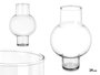 Giftdecor Vase en Verre Cloud 25 x 39 cm Transparent