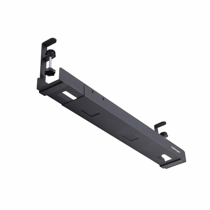 Startech Organisateur de Câbles CALB-DESK-CABLE-TRAY Noir Acier