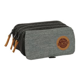 Fourre-tout BlackFit8 Old school Noir Gris 21,5 x 10 x 8 cm