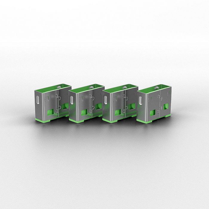 Lindy Bloqueur de Port USB Type A - Lot de 10 Bloqueurs (Sans Clé, Code Couleur Vert) - Sécurité Physique Lindy Bloqueur de Port USB Type A - Lot de 10 Bloqueurs (Sans Clé, Code Couleur Vert) - Sécurité Physique