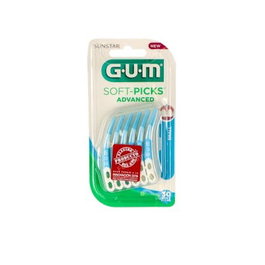 GUM Interdental Soft Picks petits, bleu, 30 unités