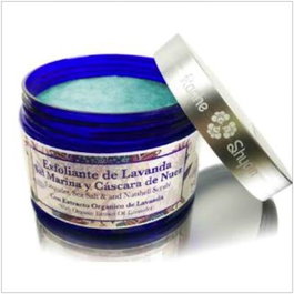 RADHE SHYAM Exfoliant Lavande, Sel Marin et Noix