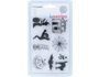 Innspiro Set de tampons acryliques Halloween n° 1 9,5x14,5cm