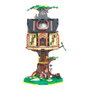 DEQUBE Cada 1808 pièces, bibliothèque maison dans l'arbre, puzzle de construction 3D, instruction multilingue anglais français allemand italien portugais espagnol, 14 ans et plus
