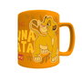 Disney Tasse à édition limitée Le Roi Lion 440ml avec manchon en peluche - Céramique - Lavable au lave-vaisselle et micro-ondes