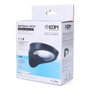 Edm Aplique solaire 2W 200lm 6500K avec capteur couleur noir, 31 LEDs, batterie lithium 1800mAh