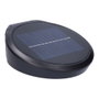 Edm Aplique solaire 2W 200lm 6500K avec capteur couleur noir, 31 LEDs, batterie lithium 1800mAh
