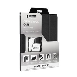 Subblim Coque Folio Shock Case pour Apple iPad Pro 11" 2/3/4 Gen & iPad Air 4/5 Gen, Noir, Protection Anti-Chocs, Support Magnétique