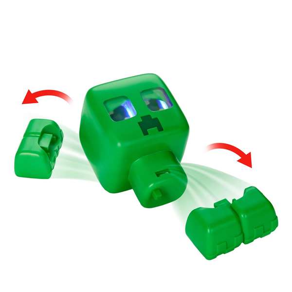 Mattel Minecraft Figurine Interactive My Pet Creeper 14 cm