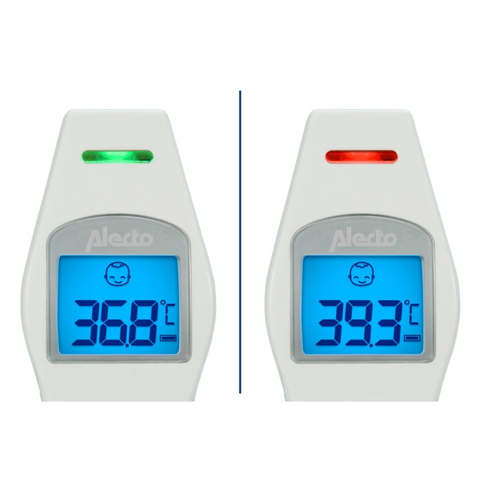 Alecto Thermomètre frontal infrarouge Baby BC-37 blanc