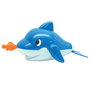 TACHAN - Jouets de bain animaux à remonter - 12 pièces (3 modèles : canard, poisson clown, requin) - Expositor de vente