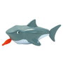 TACHAN - Jouets de bain animaux à remonter - 12 pièces (3 modèles : canard, poisson clown, requin) - Expositor de vente