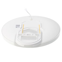Plafonnier LED d'extérieur 15 W 1 500 lm CCT Finition blanche