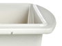 Kinvara Moule en Silicone Platine pour Génoise, 27.5x7.5x16 cm, Gris Clair/Gris Foncé, 1500 ml (Set de 12)