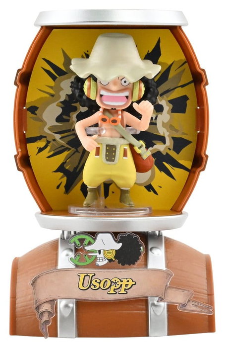 One Piece présentoir boîte-mystère figurines mini Barrel Capsule 9 cm (6)