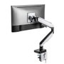 Ewent EW1509 Support mural VESA 75x100 pour moniteur jusqu'à 49 pouces, 20 kg, bras articulé avec lumière RGB, noir