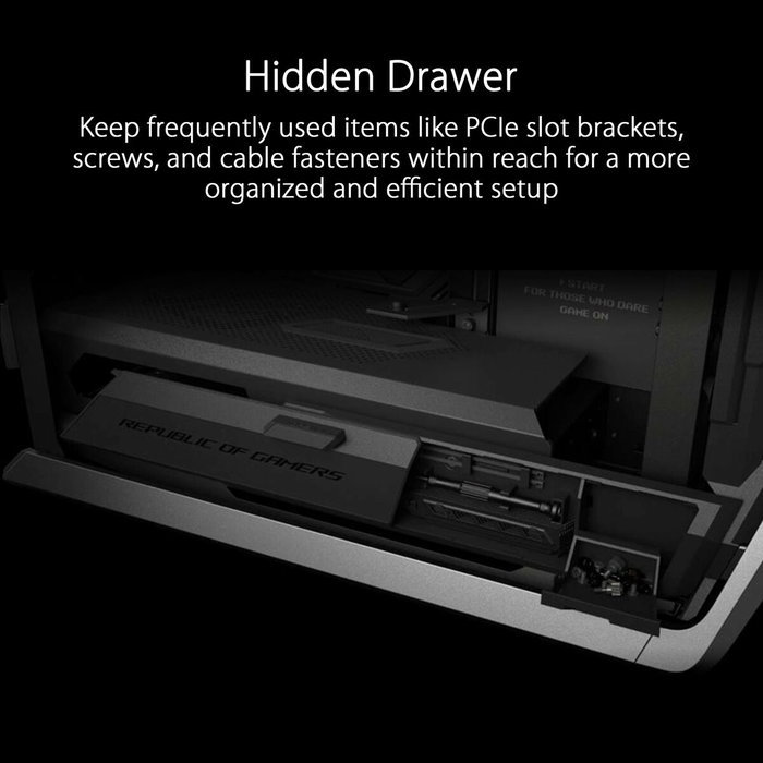 Boîtier ATX semi-tour Asus 90DC00F0-B39020 Blanc Noir