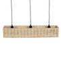 BigBuy Home Suspension Noir Naturel Fer 88 x 17,5 x 65 cm