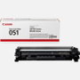 Canon Cartridge 051 Noir - Cartouche d'encre originale - 2168C002 - Compatible avec imprimantes Canon