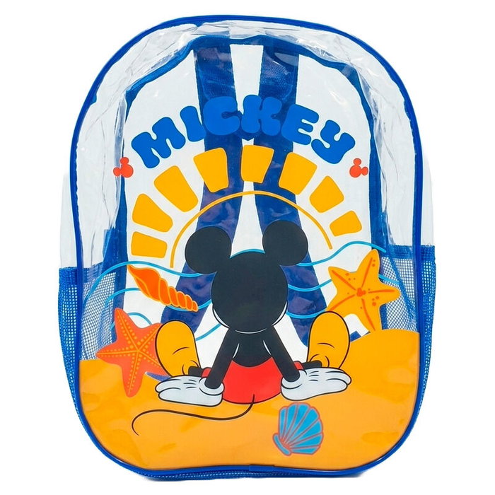 DISNEY - Mochila transparente Mickey en PVC 31 cm