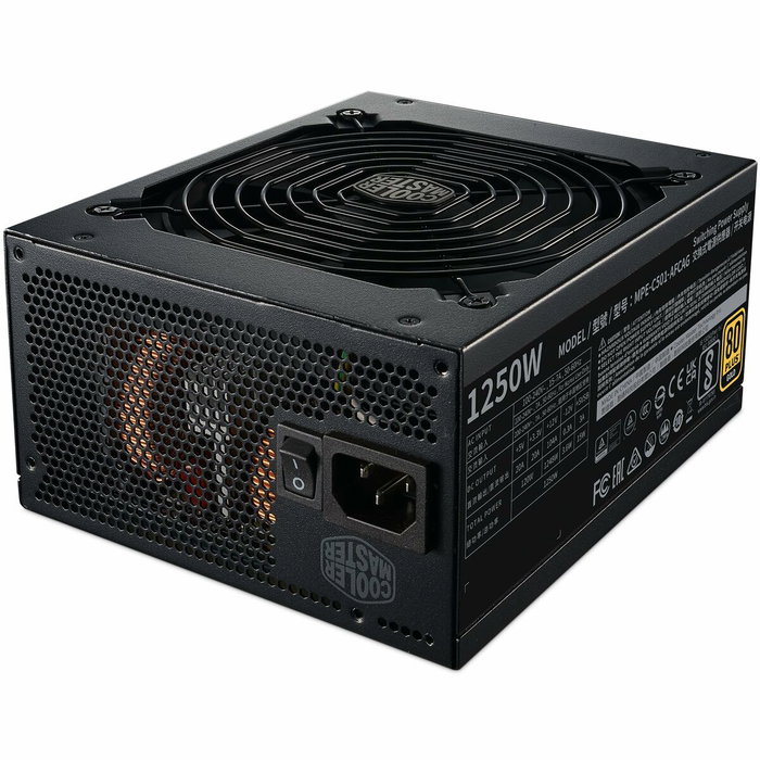 Cooler Master MWE Gold 1250 V2 ATX 3.1 1250W 80+ Gold Noir