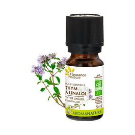 FLEURANCE NATURE CG-HU110 Huile Essentielle de Thym Bio 10 ml - 100% Pure et Naturelle