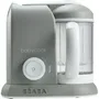 BEABA - Babycook Solo - Robot multifonction 6 en 1 - Cuisson vapeur, mixeur, décongélation et stérilisation - 1100 ml - Gris