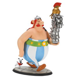 PLASTOY Figurine tirelire Obélix et Astérix - Personnage PVC - 30 cm