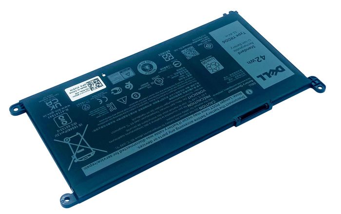 Dell Batterie 42 Wh 3 Cellules Lithium Ion (Polymère) Dell Batterie 42 Wh 3 Cellules Lithium Ion (Polymère)