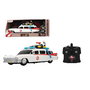 Smoby Coche Radio Control Cazafantasmas ECTO 1 Échelle 1:16, Instructions en Espagnol et Portugais, avec Télécommande, Pour Enfants de 36 Moins et Plus