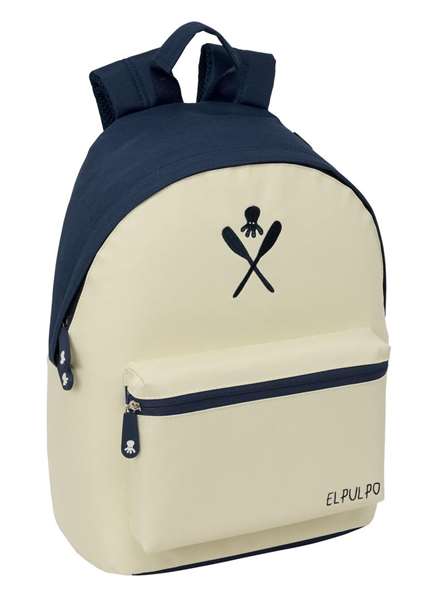 Safta Sac à dos pour ordinateur portable 14,1 pouces El Pulpo Beige Safta Sac à dos pour ordinateur portable 14,1 pouces El Pulpo Beige