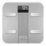 Laica Báscule de Bain Bluetooth avec Analyse de Composition Corporelle, Argenté, 180 kg