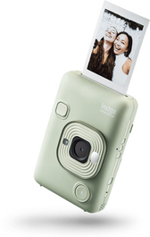 Fujifilm Appareil Photo Hybride Instax Mini LiPlay 16835146 - Vert - Connectivité Bluetooth et Impression Instantanée