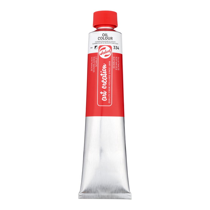Talens Art Creation Peinture à l'huile Écarlate 334 - Tube 200 ml Talens Art Creation Peinture à l'huile Écarlate 334 - Tube 200 ml