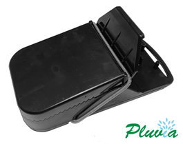 Pluvia Superrat piège à rats avec porte-appât noir