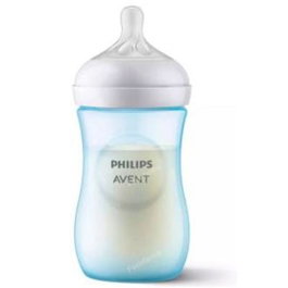 AVENT Biberon Natural Response bleu 260ml SCY903/21