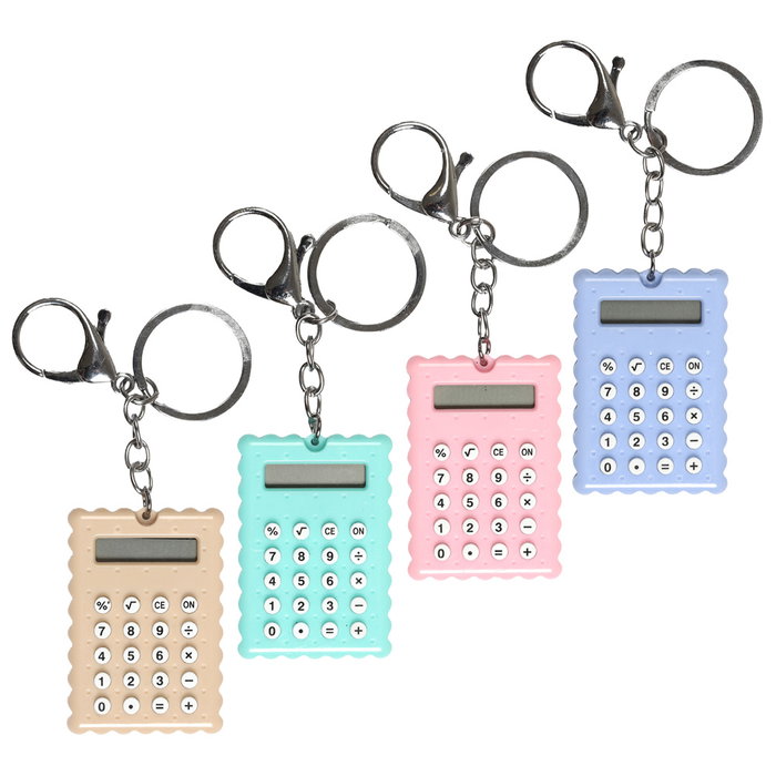Mister Gadget Porte-clés Mini Calculatrice Mister Gadget Porte-clés Mini Calculatrice