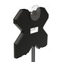 Panorama Antennas Antenne portable DMM4 4G/5G LTE Cat18/20, 4x4 MiMo, gain <5dBi, 50 Ohm, 4 connecteurs SMA, pour montage bureau/fenêtre/mur (185x184x23 mm)