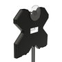Panorama Antennas Antenne portable DMM4 4G/5G LTE Cat18/20, 4x4 MiMo, gain <5dBi, 50 Ohm, 4 connecteurs SMA, pour montage bureau/fenêtre/mur (185x184x23 mm)