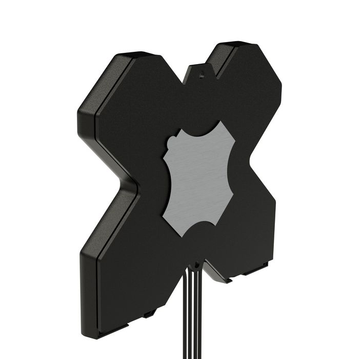 Panorama Antennas Antenne portable DMM4 4G/5G LTE Cat18/20, 4x4 MiMo, gain <5dBi, 50 Ohm, 4 connecteurs SMA, pour montage bureau/fenêtre/mur (185x184x23 mm)
