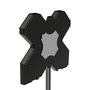 Panorama Antennas Antenne portable DMM4 4G/5G LTE Cat18/20, 4x4 MiMo, gain <5dBi, 50 Ohm, 4 connecteurs SMA, pour montage bureau/fenêtre/mur (185x184x23 mm)