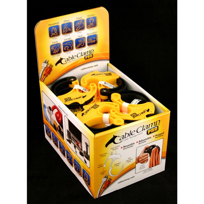 Sangle réutilisable Cable Clamp 7,5 X 7,5 X 1,3 cm Sangle réutilisable Cable Clamp 7,5 X 7,5 X 1,3 cm