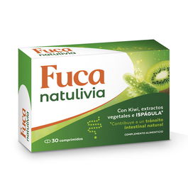 Fuca Natulivia Transit Intestinal 30 Comprimés Naturels aux Extraits de Kiwi, Prune et Cannelle